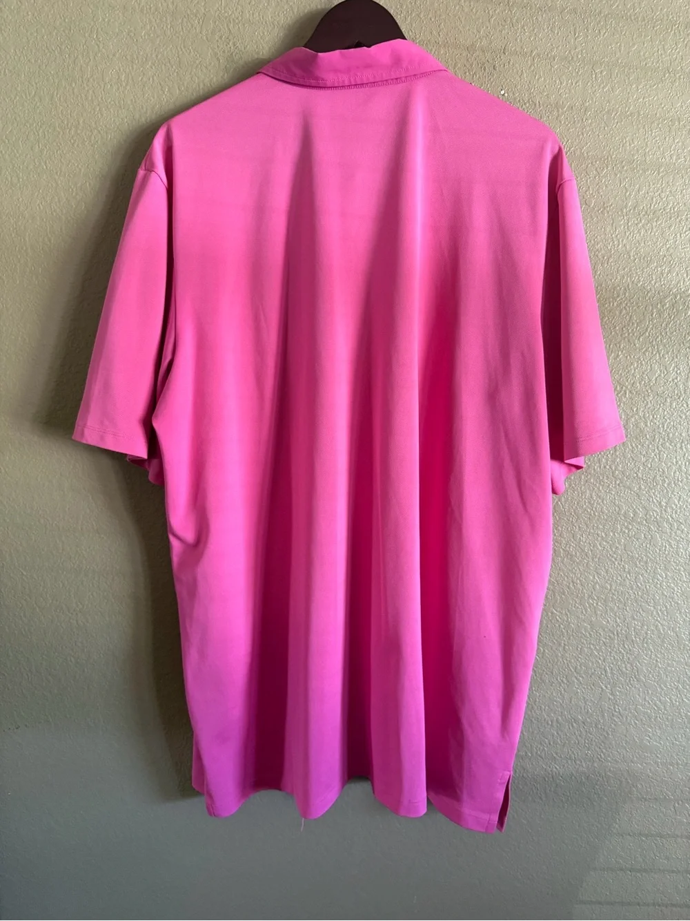 Ralph Lauren RLX Pink Performance Polo with Chest Pocket Size XXL